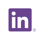 LinkedIn white with purple